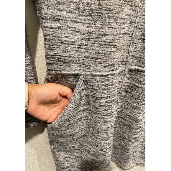 ATHLETA Grey Destiny Long Sleeve Dress - Picture 4 of 5